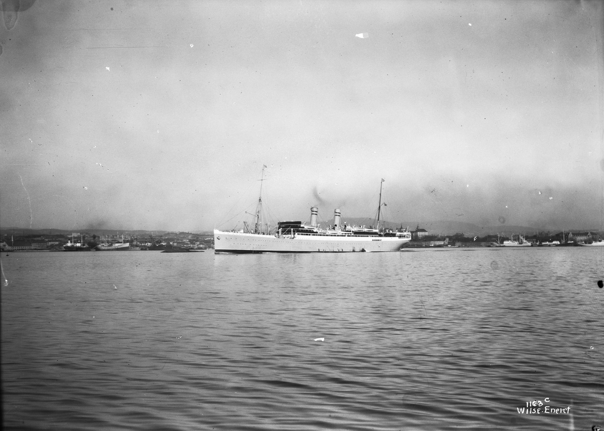 Anders Beer Wilse, Bergensfjord (b. 1913, Cammel, Laird & Co., Birkenhead)