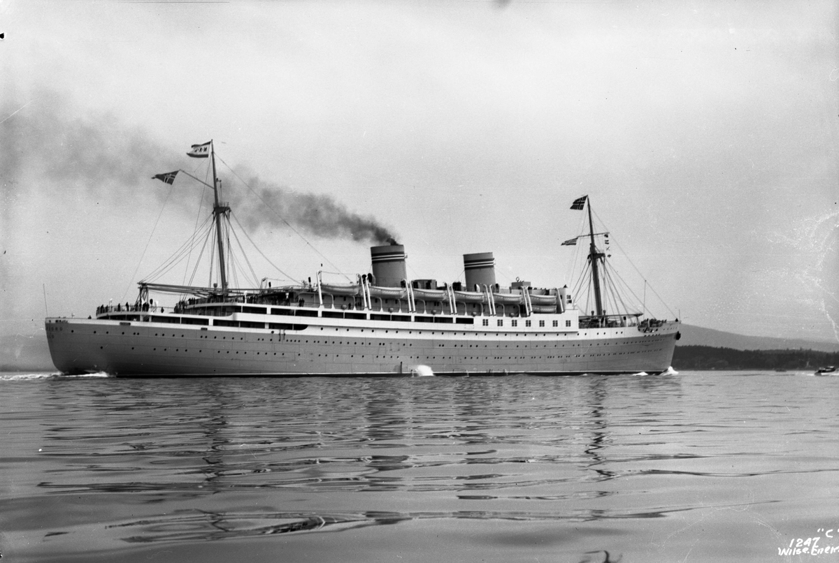 Anders Beer Wilse, M/S Oslofjord (b. 1938, Weser A.G., Bremen)
