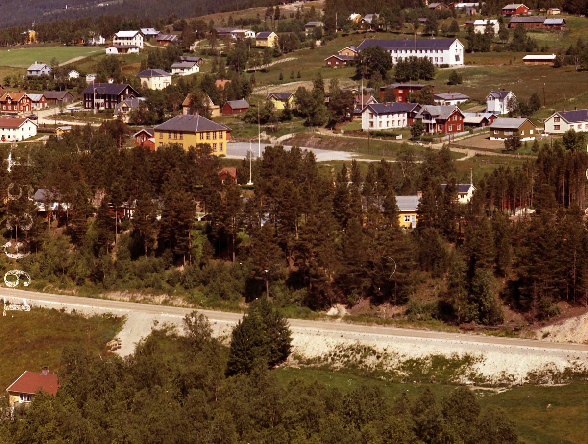 Widerøes Flyveselskap A/S, Oversikt over deler av Alvdal.
