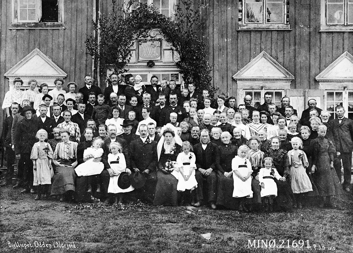 Peder J. Bredalslien, Bryllup Odden (97/1)
