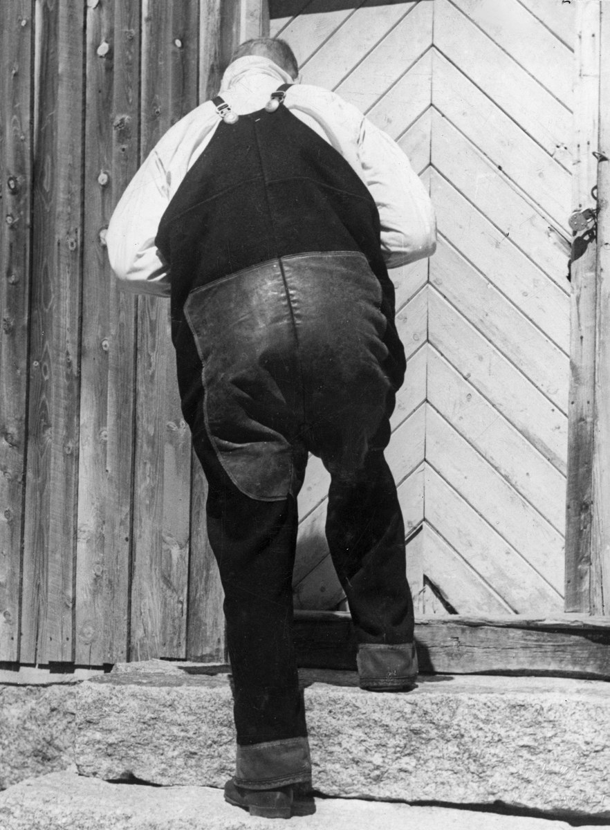 Anders Beer Wilse, Mannsdrakt