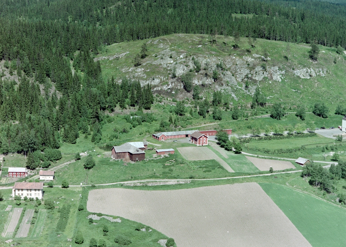Widerøes Flyveselskap A/S, Flyfoto, Høsbjør vestre, Høsbjør østre, Furnes.