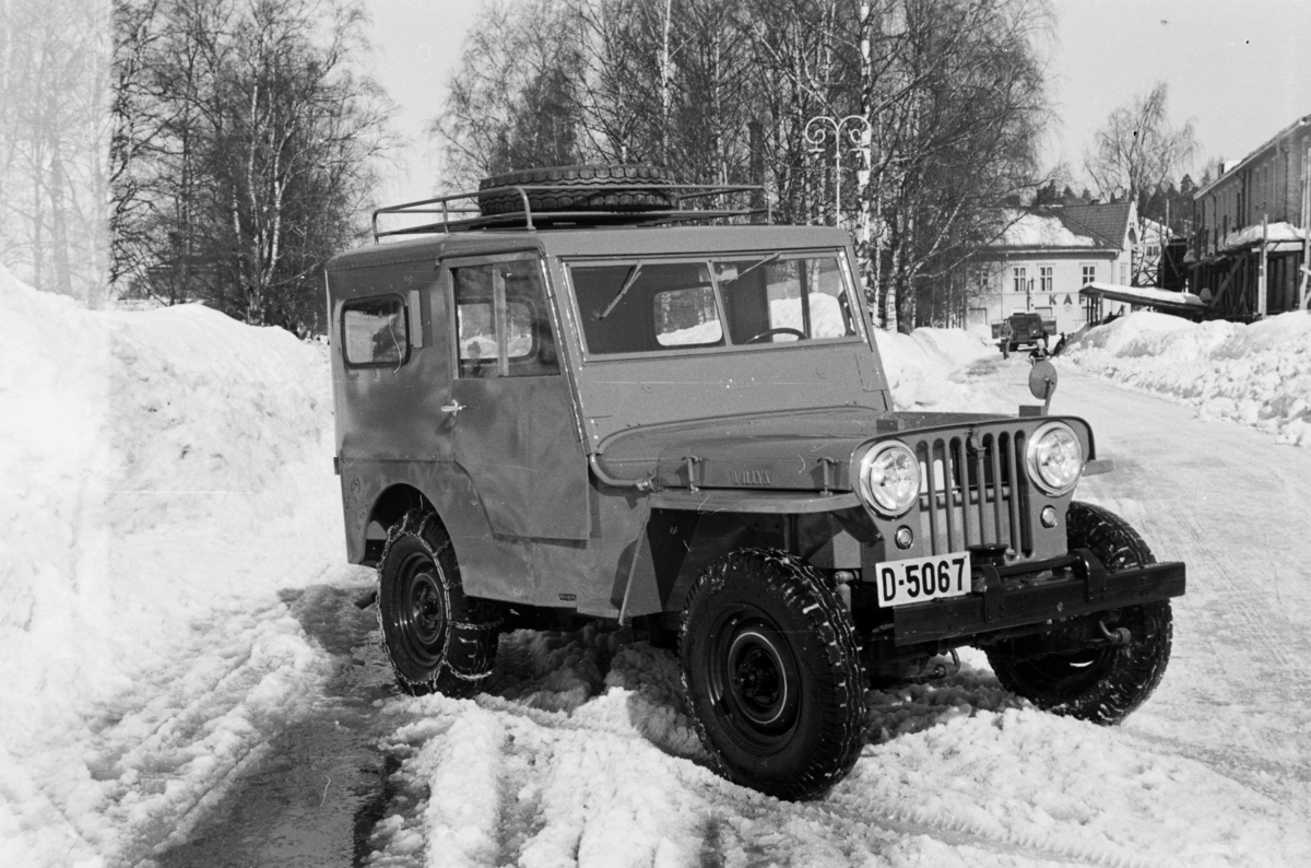 Unknown artist, Bil.Willys CJ-2a jeep