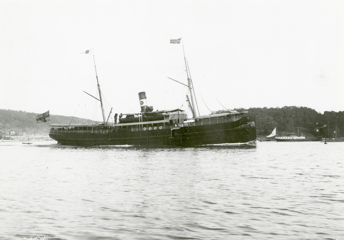 Anders Beer Wilse, D/S 'Birger Jarl' (b.1893, W. Lindbergs Verkstads- och Varfs Actiebolag, Stockholm)