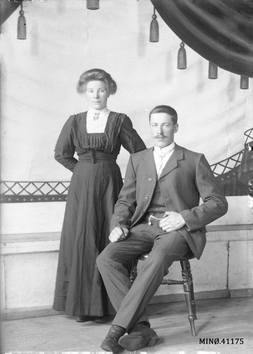 Oscar Holte, Portrett av ektepar