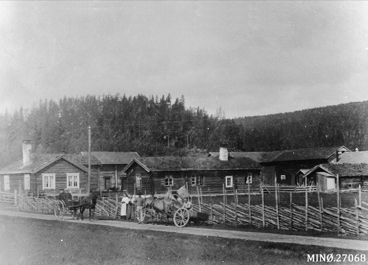 Oscar Holte, Follshaugmoen, Folldal