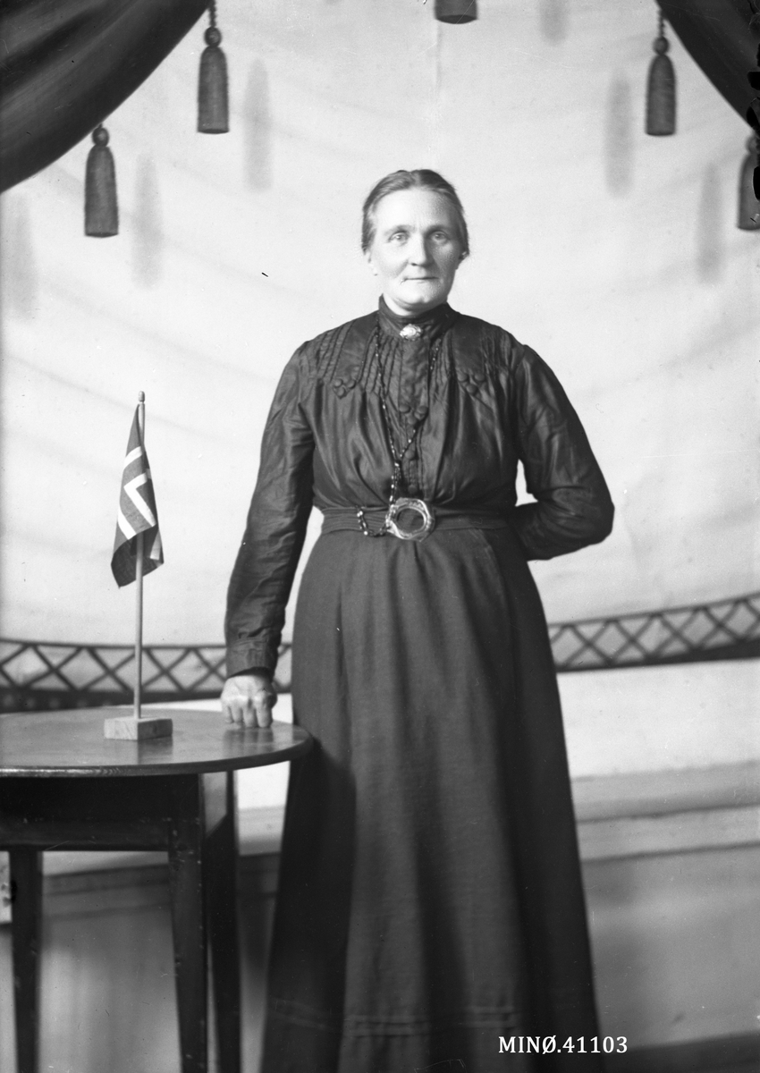 Oscar Holte, Portrett av kvinne, madame Fors