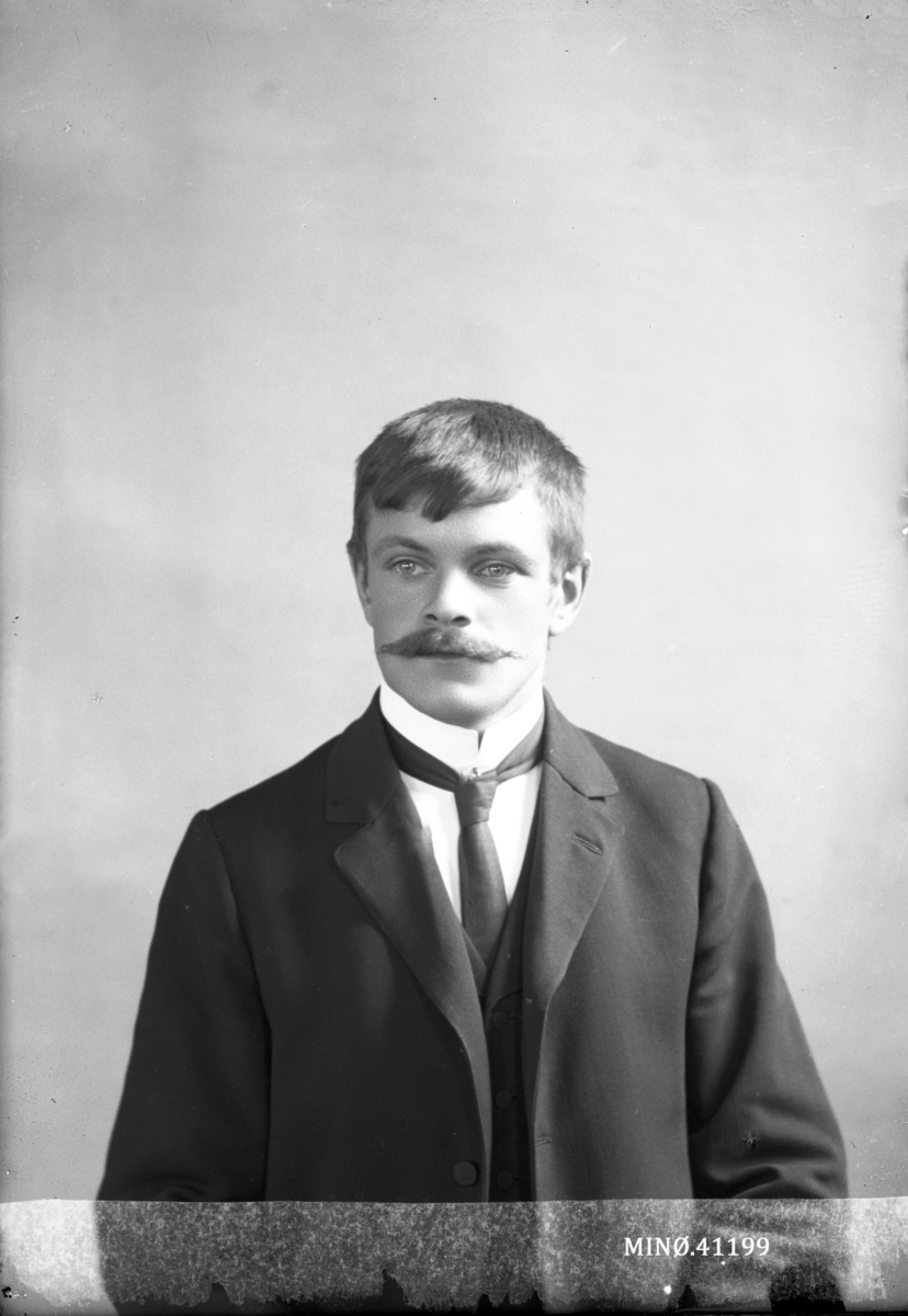 Oscar Holte, Portrett av mann