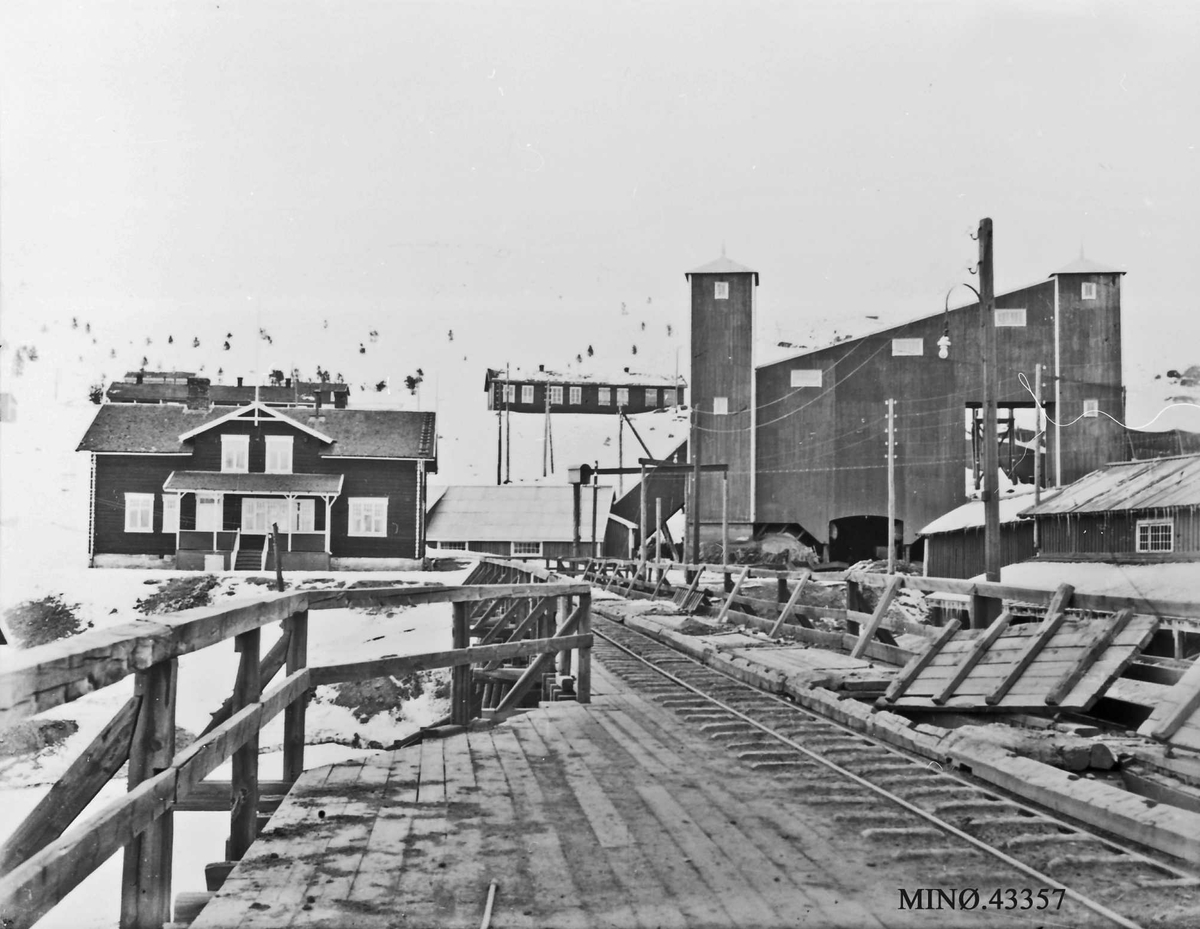 Axel Rosenvinge Brostrup, Folldal Verk, anlegg