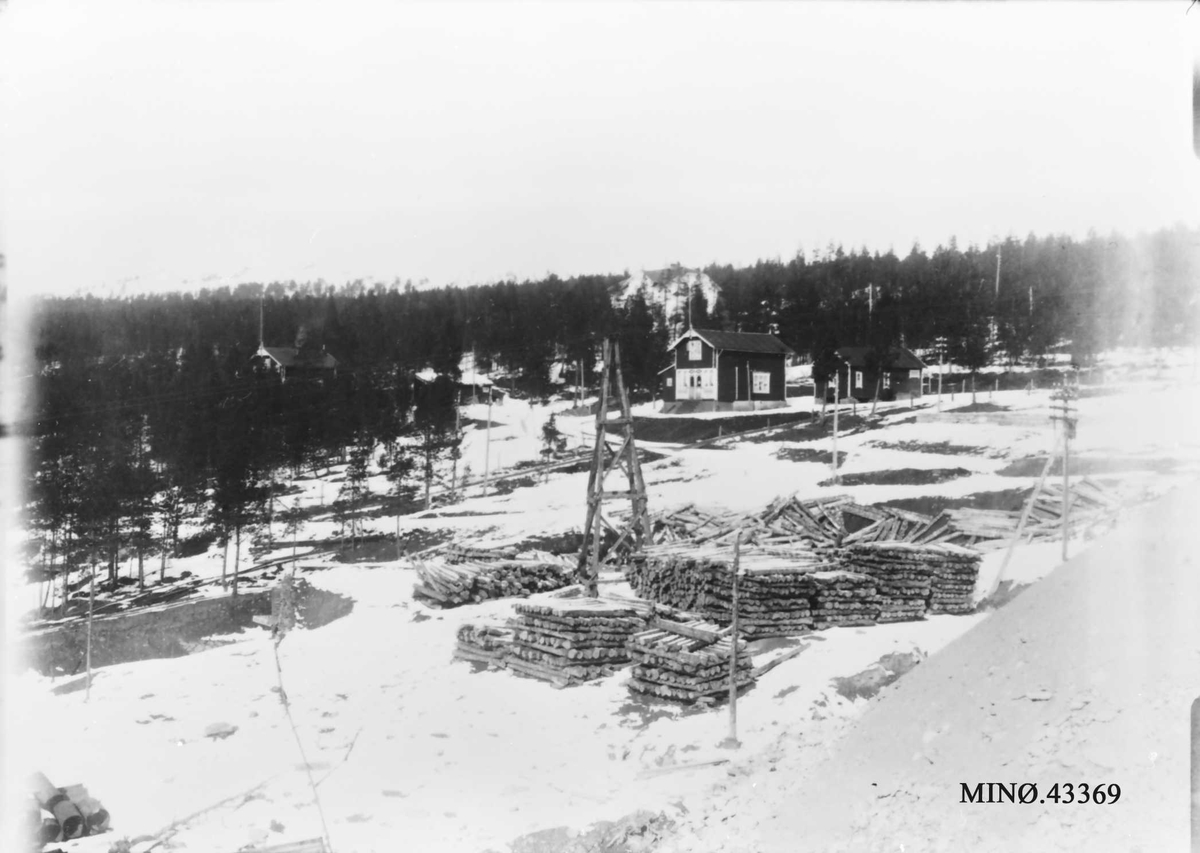 Axel Rosenvinge Brostrup, Folldal Verk, anlegg
