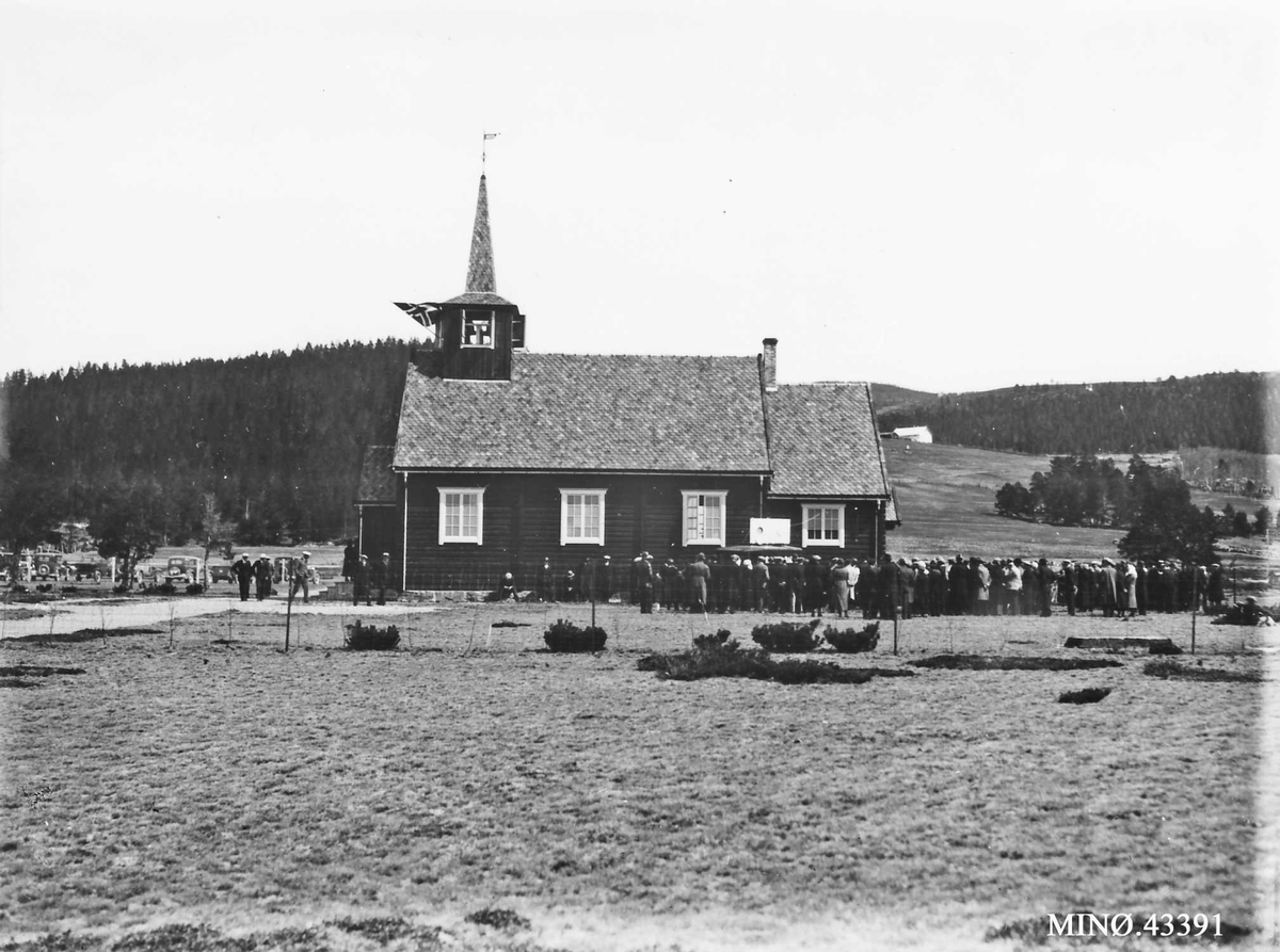 Axel Rosenvinge Brostrup, Kirke