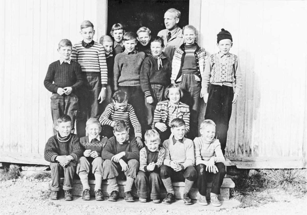 Rachel Haarseth, Skolebarn Hanestad skole 1957