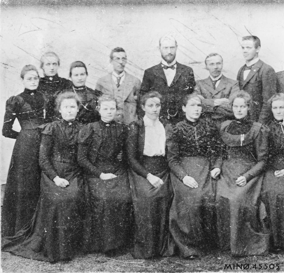 Ukjent, Gruppebilde. Sangkor fra. ca. 1900