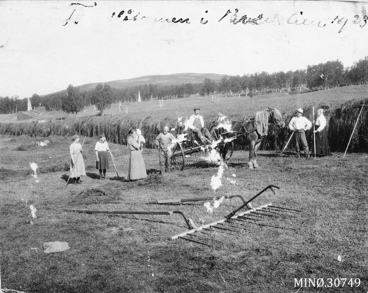 Peder J. Bredalslien, Hesjng på Bredalslien, Os