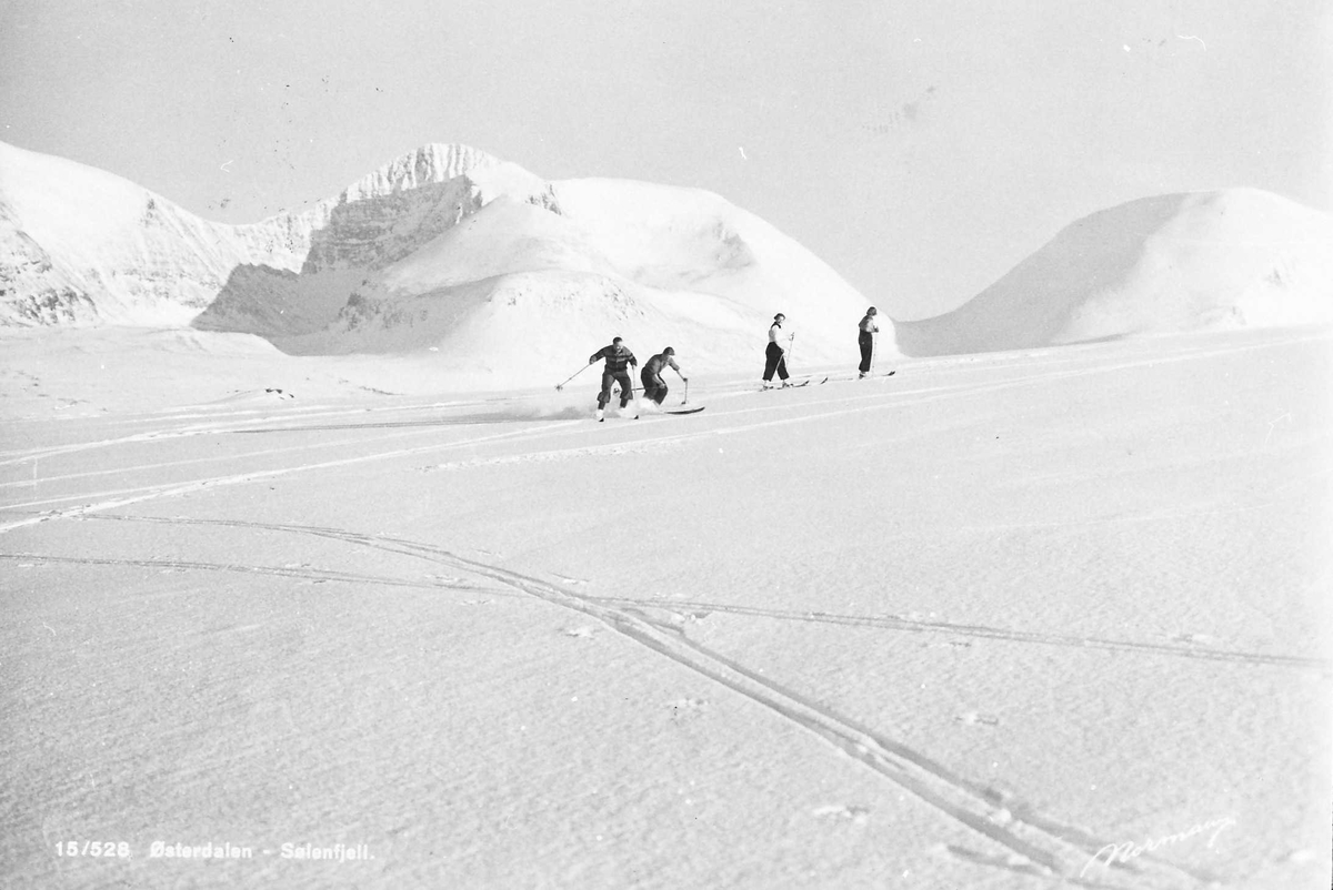 Carl Gustav Normann, Påsketur ved Sølen.