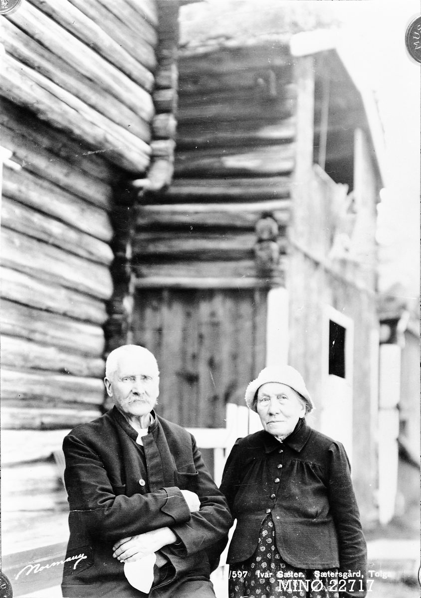 Carl Gustav Normann, Eldre ektepar, Ivar Sæter med frue