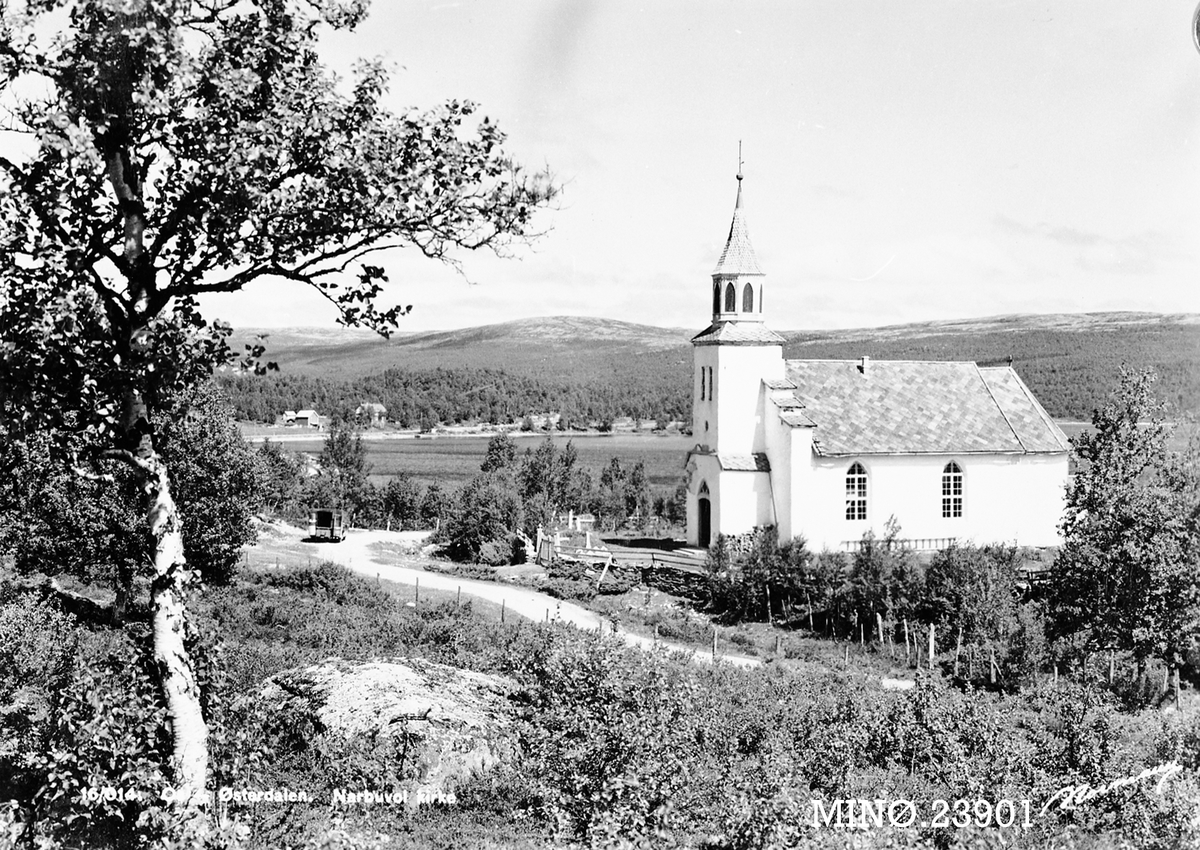 Carl Gustav Normann, Narbuvoll kirke - Østerdalens eneste steinkirke.