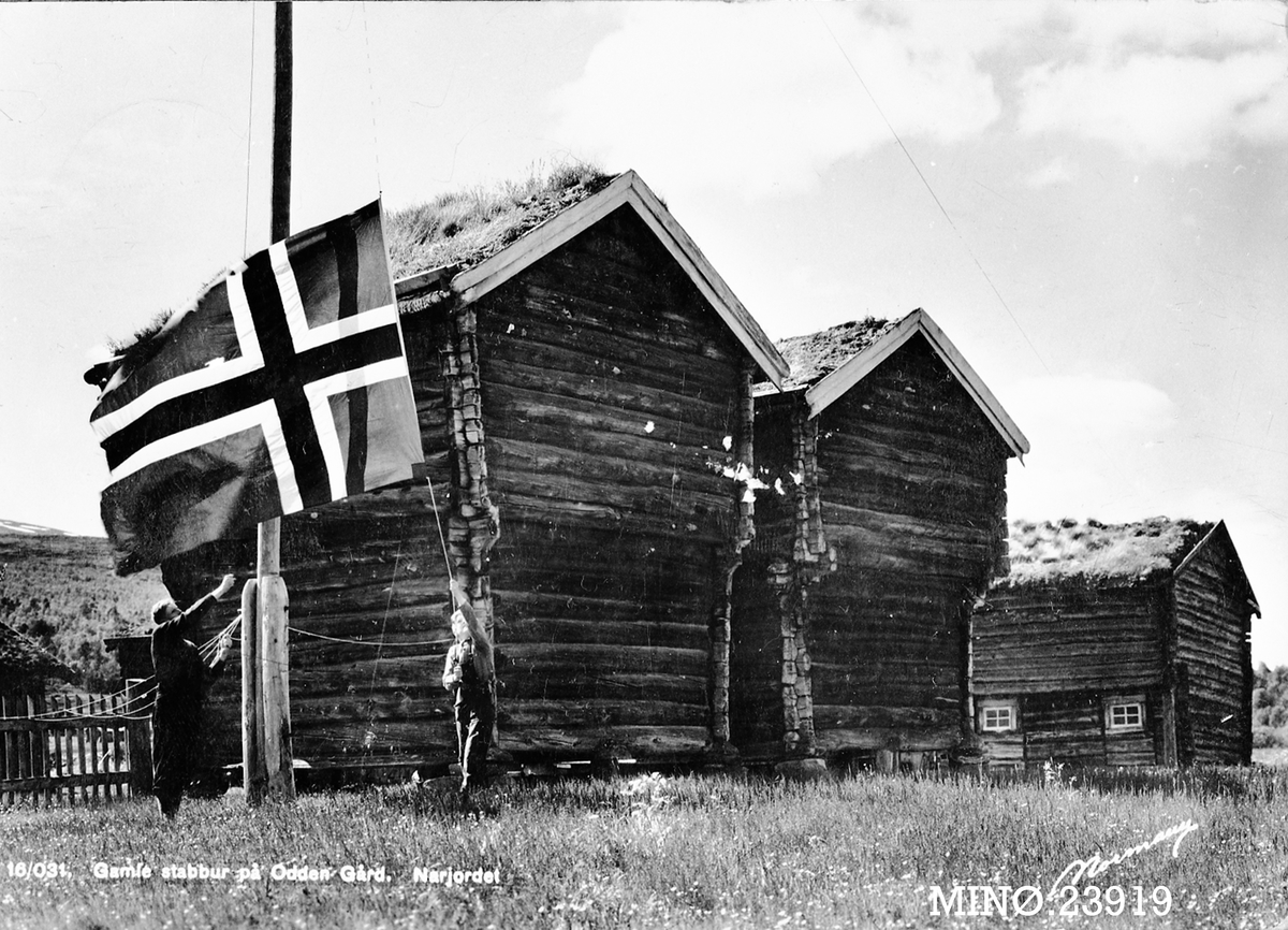 Carl Gustav Normann, Gamle stabbur på Odden gård i Narjordet
