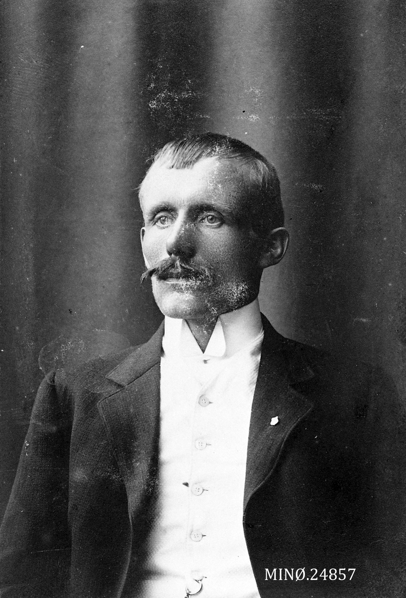 Iv. Olsen, Portrett av mann -Sundstrøm