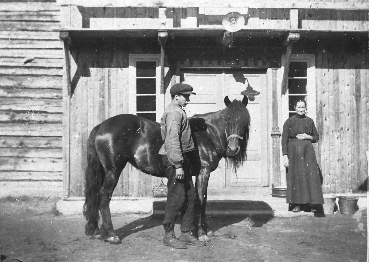 Jan Erik Øvergård, Mann med hest