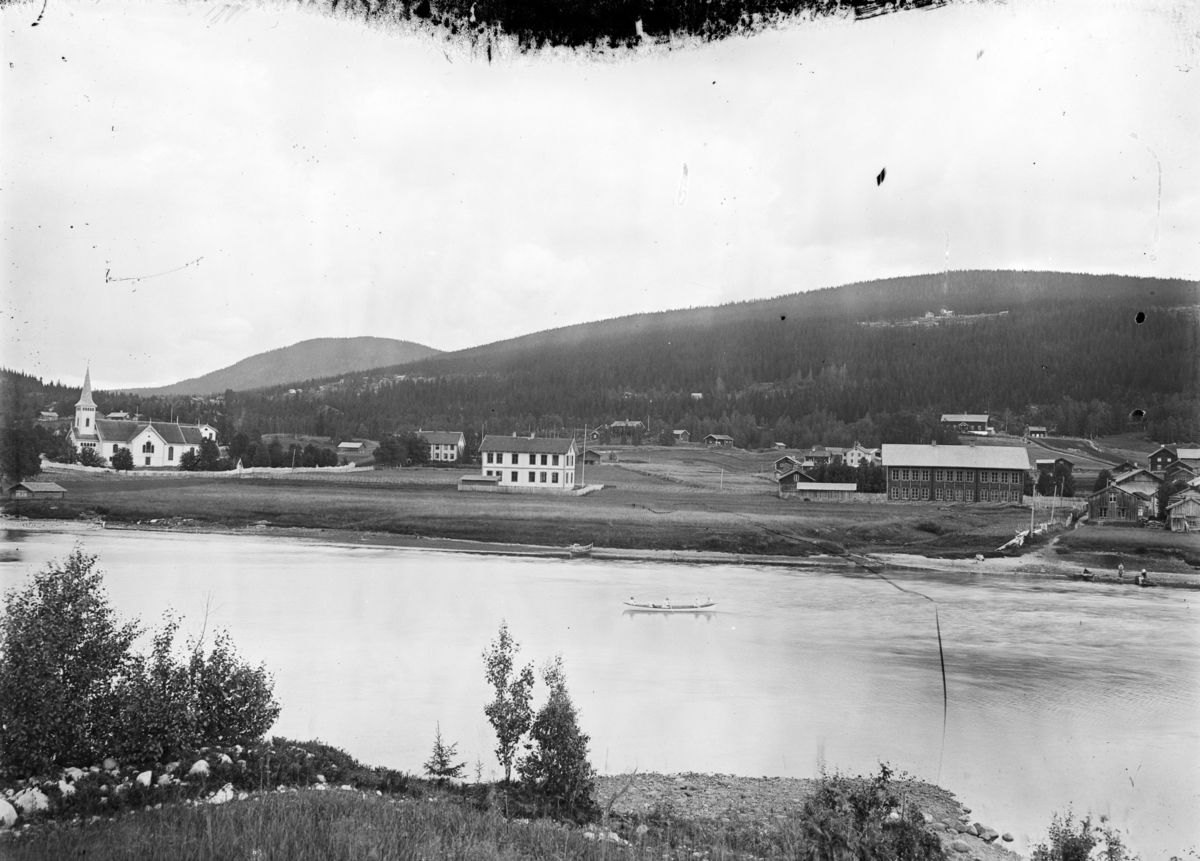 Otto W. F. Mejlænder, Trysil, Trysilelva, bebyggelse