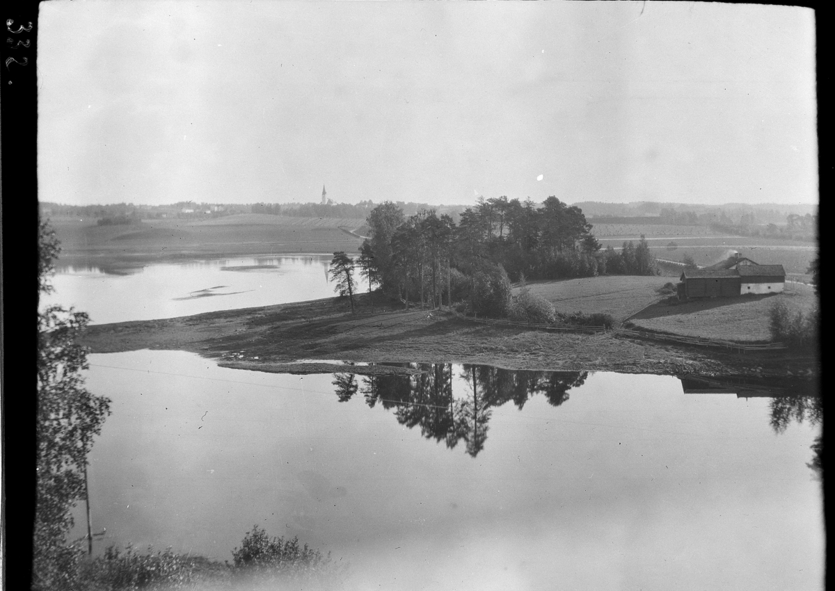 Karl Andreas Diesen, Diesen, utsikt Åkersvika, Elvsholmen, husmannsplass, landskap,Mjøsa.