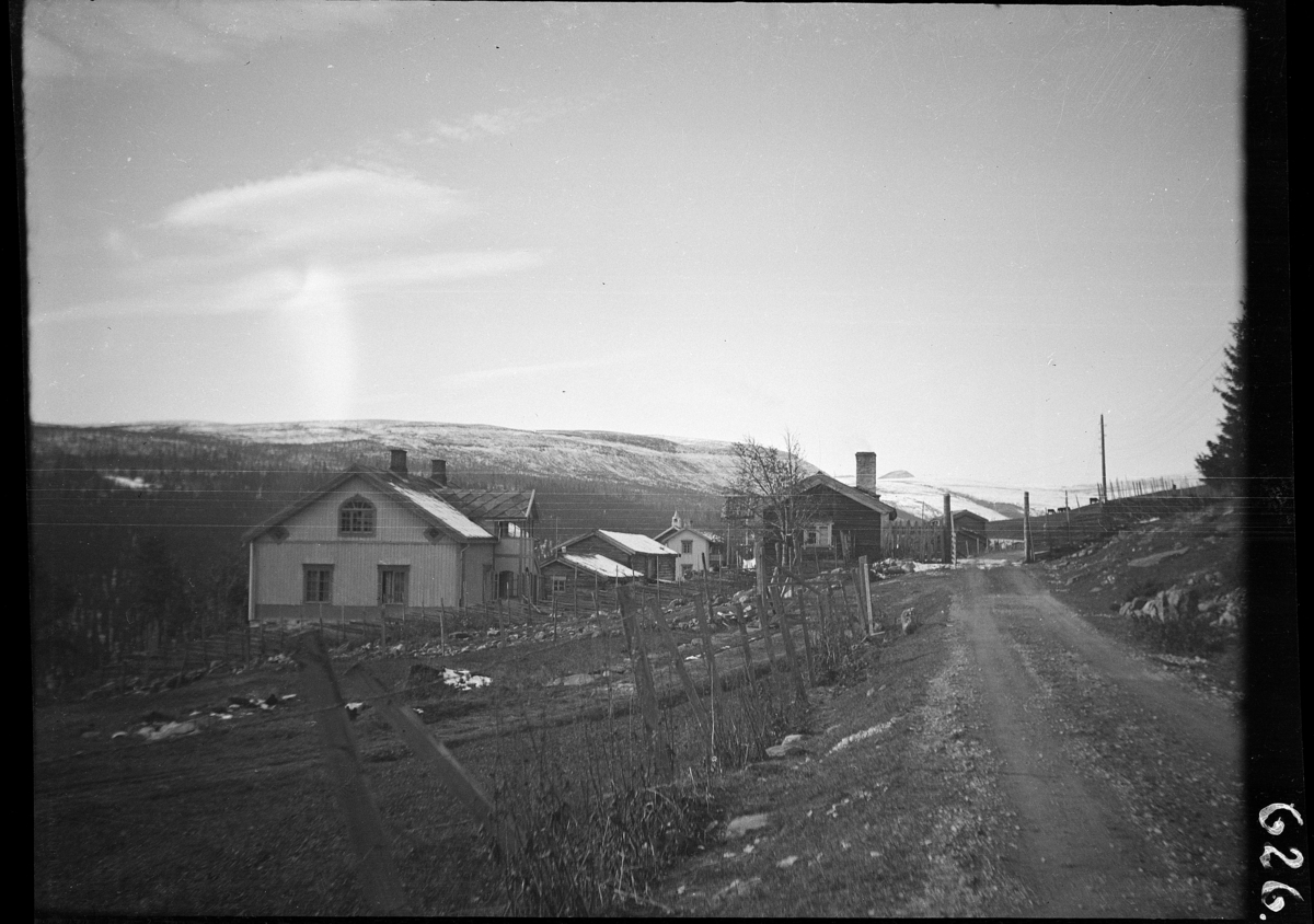 Karl Andreas Diesen, Sollia, parti ved prestgarden