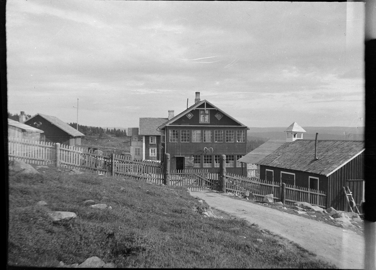 Karl Andreas Diesen, Hornsjø, eksteriør hotellet.