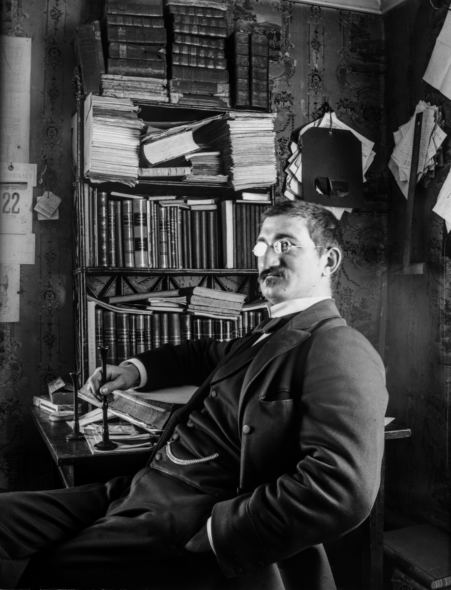 Otto W. F. Mejlænder, Otto Mejlænder, portrett. 1897.