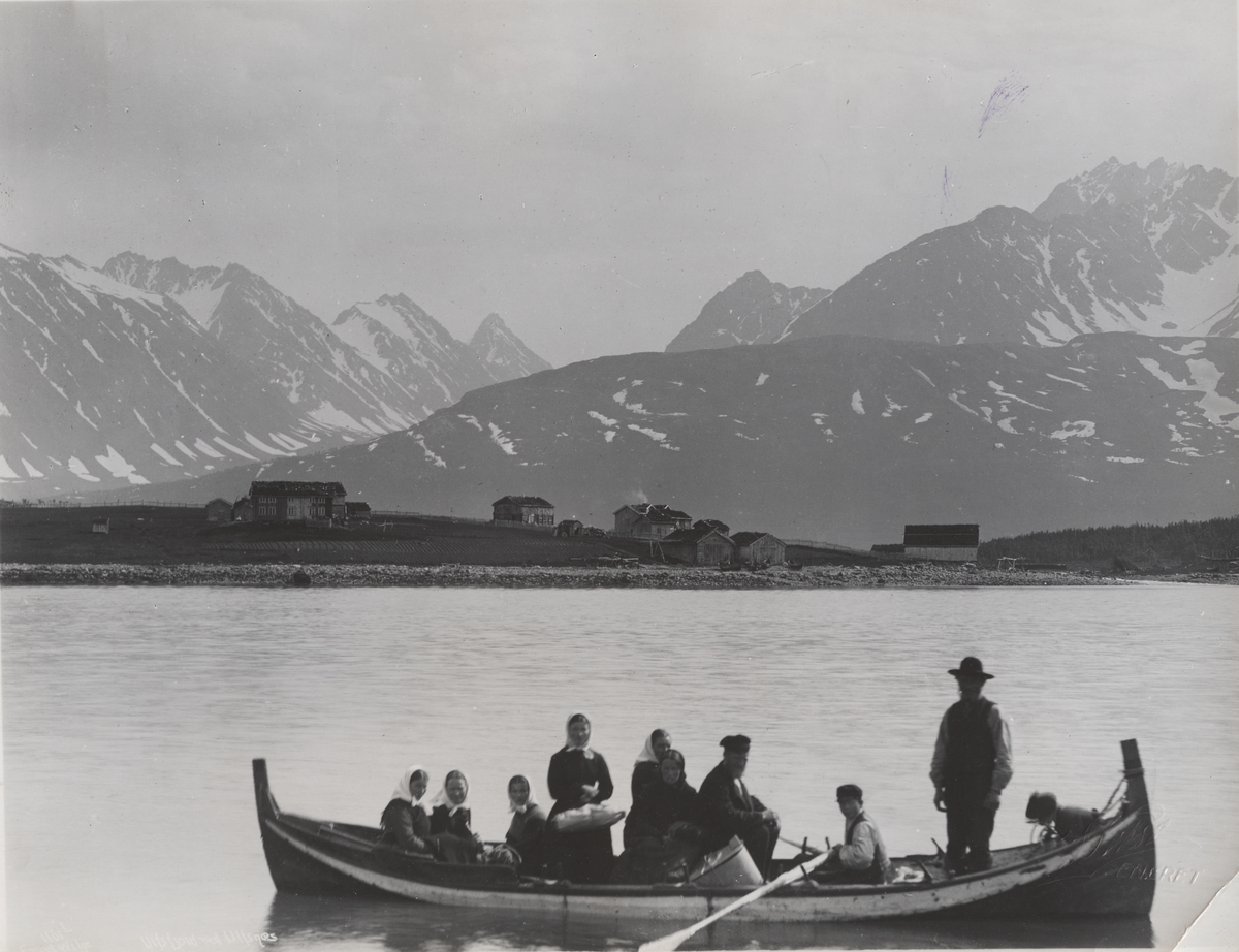 Anders Beer Wilse, Gammel båttype i Nordland (Ulfsfjord)