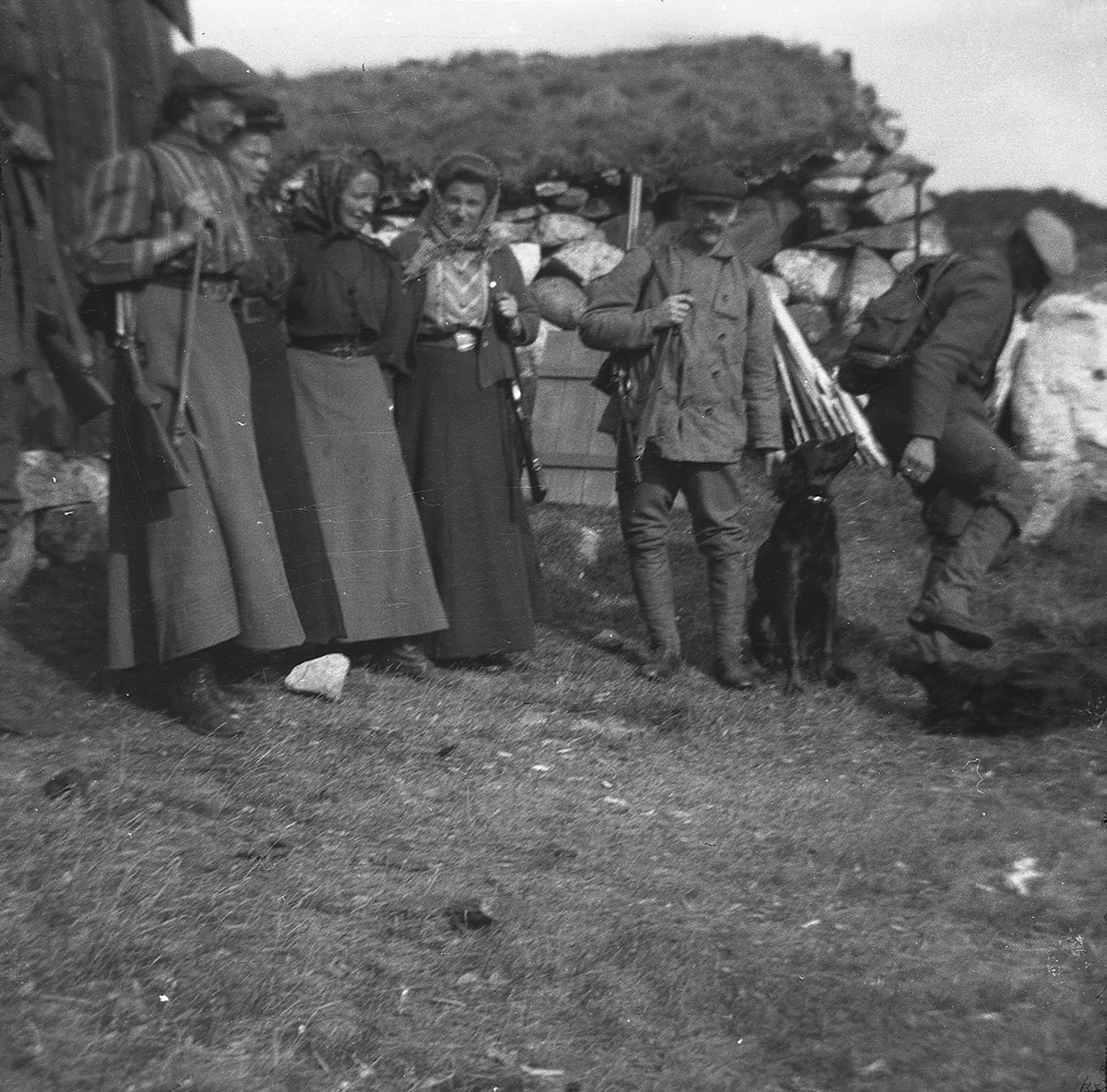 Anders O. Sørhuus, Jegere , kvinner og menn