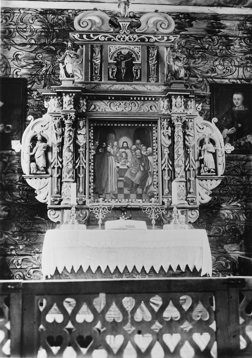 Ukjent, Altertavle Kvikne kirke