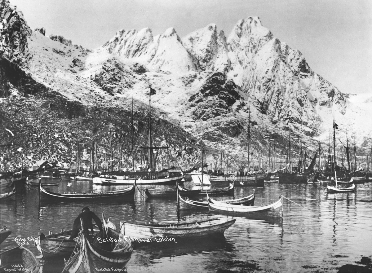 Anders Beer Wilse, Prot: Balstad med Skottind og Havnen