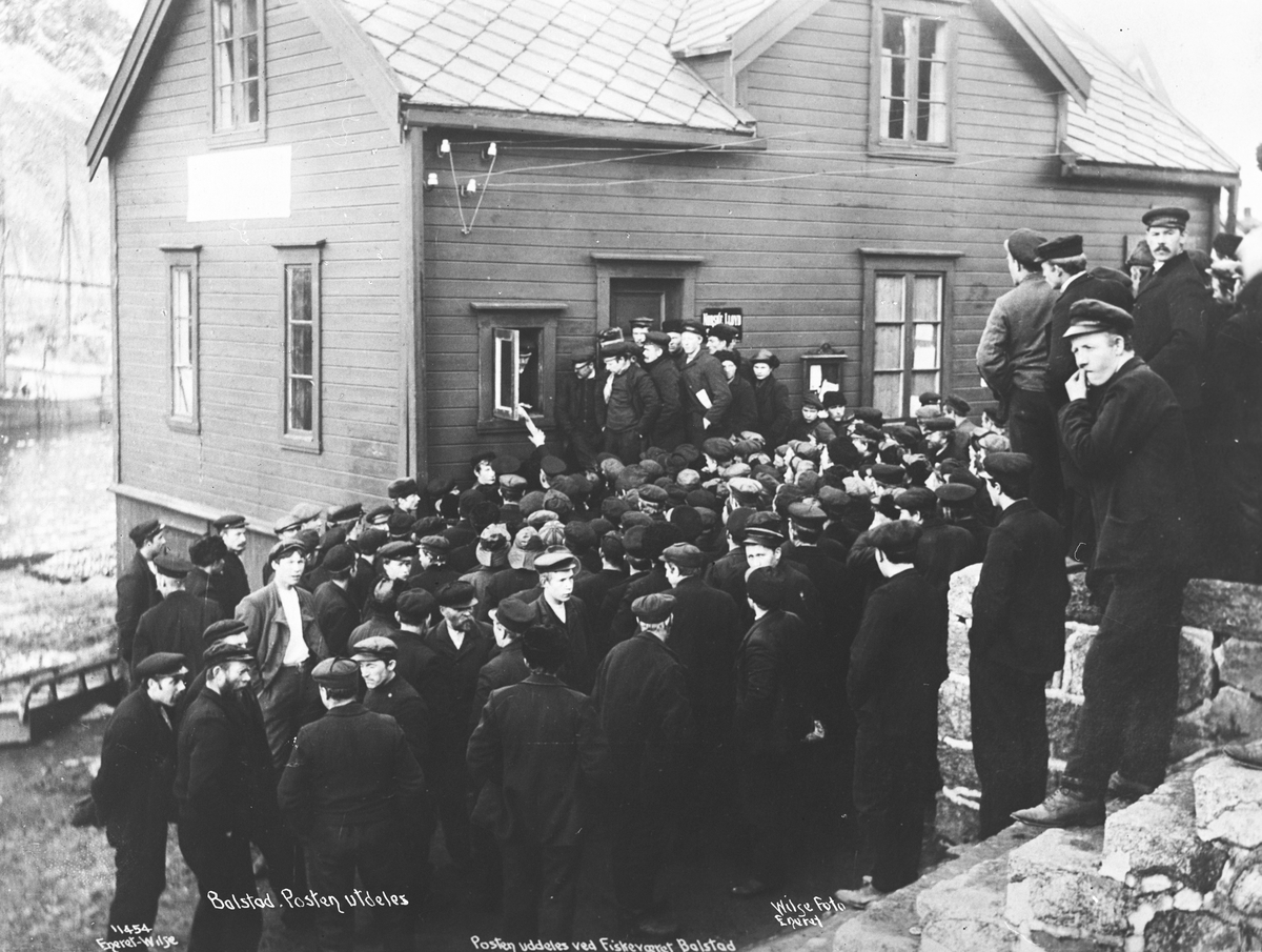 Anders Beer Wilse, Prot: Balstad - Posten utdeles