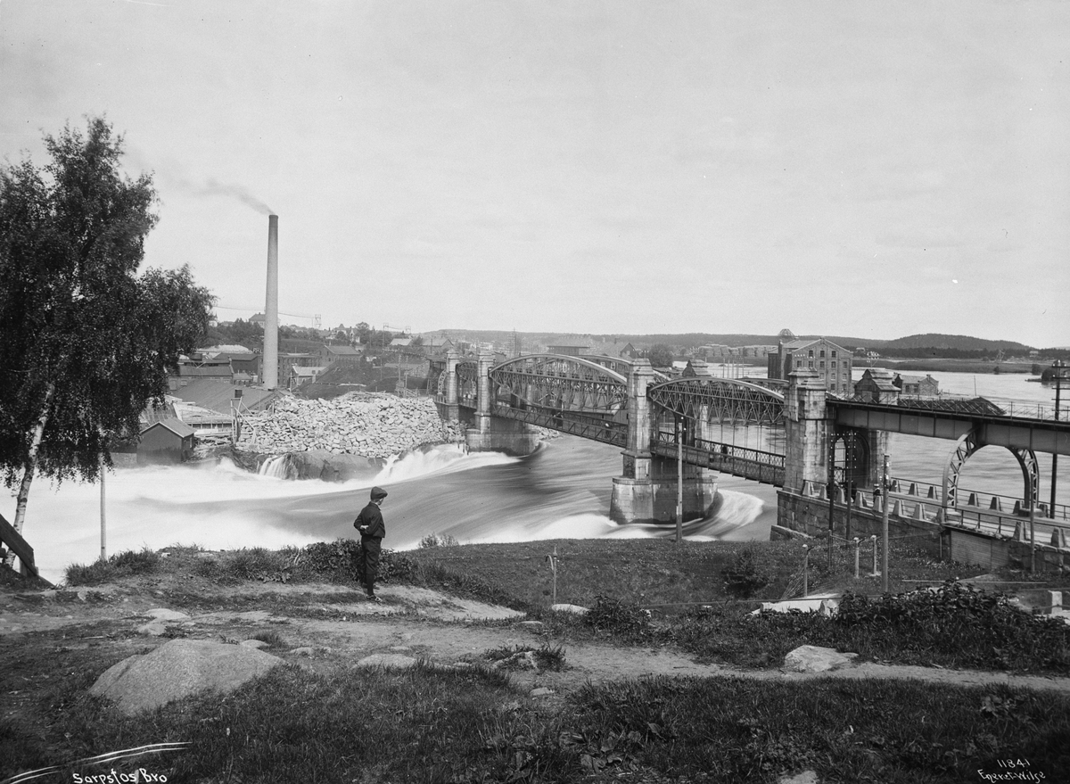 Anders Beer Wilse, Prot: Sarpsfos Broen 26/5 1910