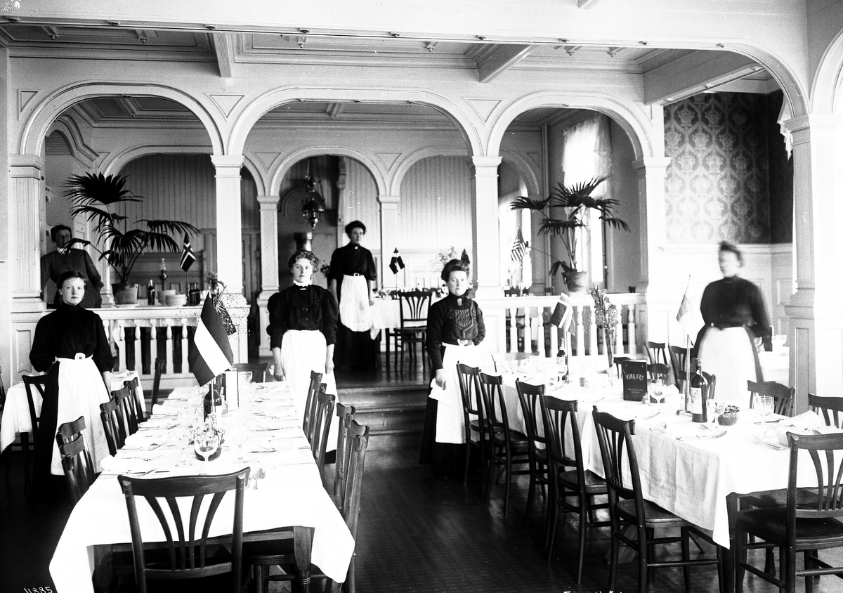 Anders Beer Wilse, Prot: Finse hotel Spisesalen 2/8 1910