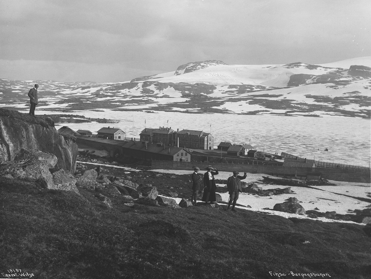 Anders Beer Wilse, Prot: Finse med Jøklen Panorama