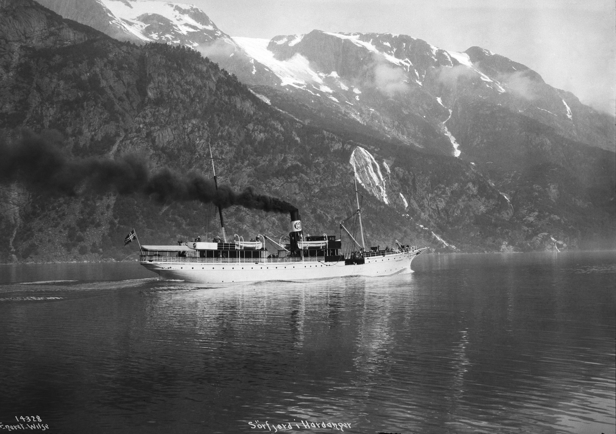 Anders Beer Wilse, Prot: D.S. Vøringen i Sørfjorden