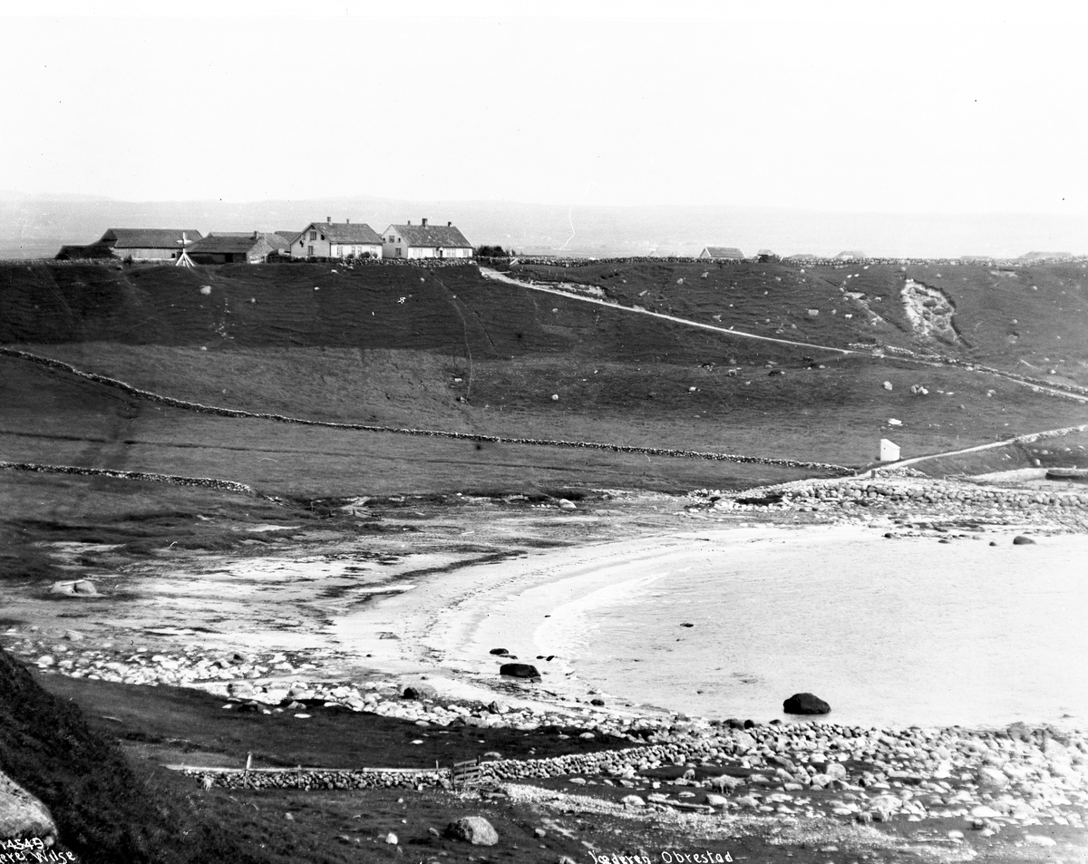 Anders Beer Wilse, Prot: Obrestad Gaard Neg: Jæderen - Obrestad