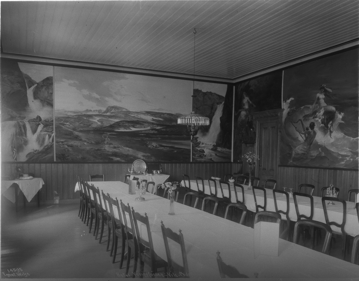 Anders Beer Wilse, Prot: Vik Vørinsfos Hotel Spisesal