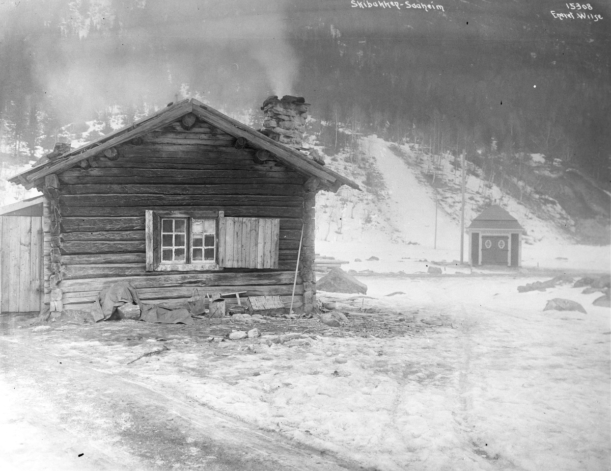 Anders Beer Wilse, Prot: Saaheim Skibakke