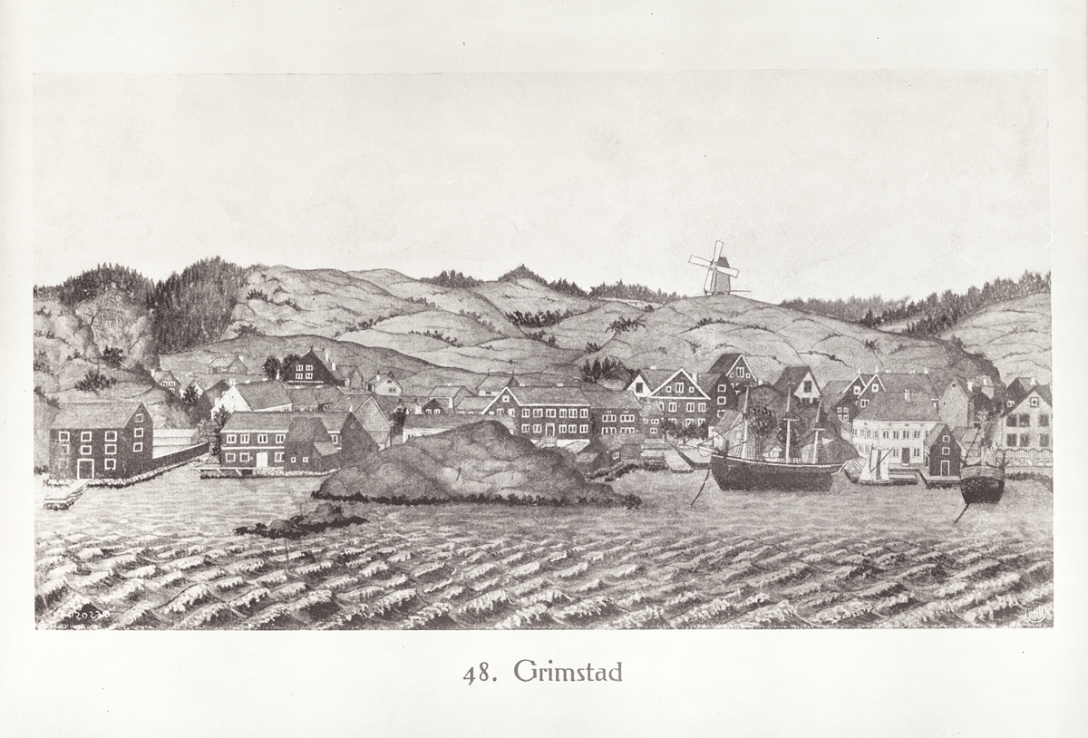 Anders Beer Wilse, Prot: Grimstad
