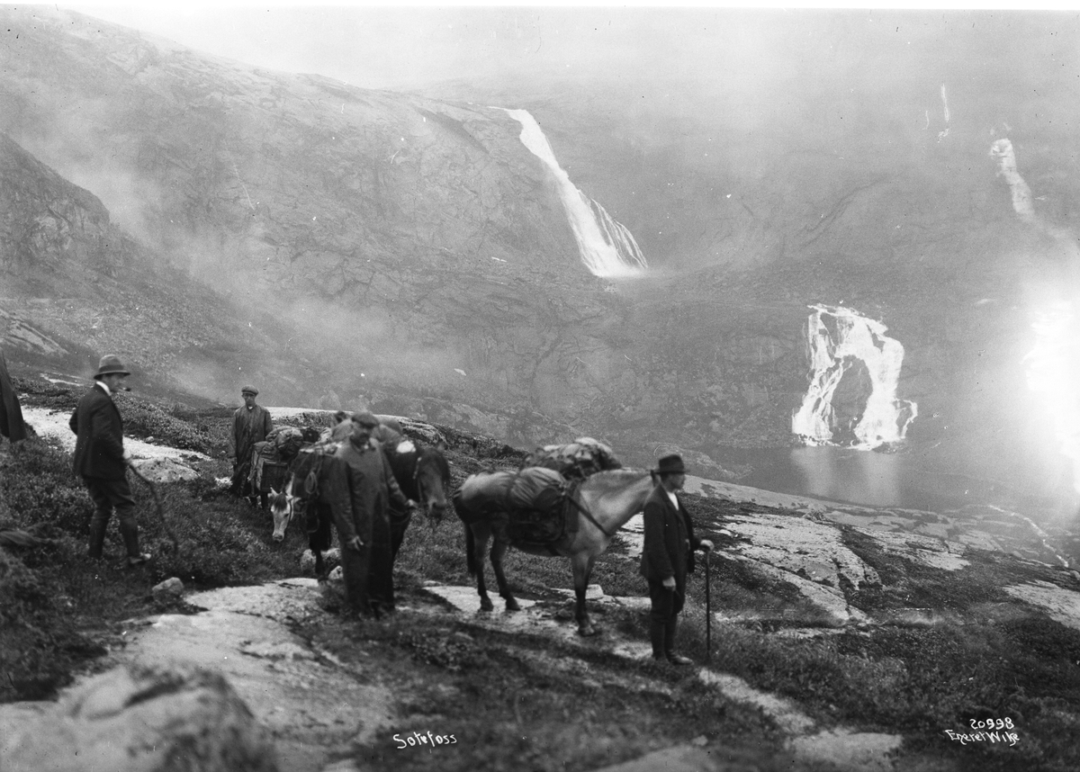 Anders Beer Wilse, Prot: Sotefoss i Husedalen