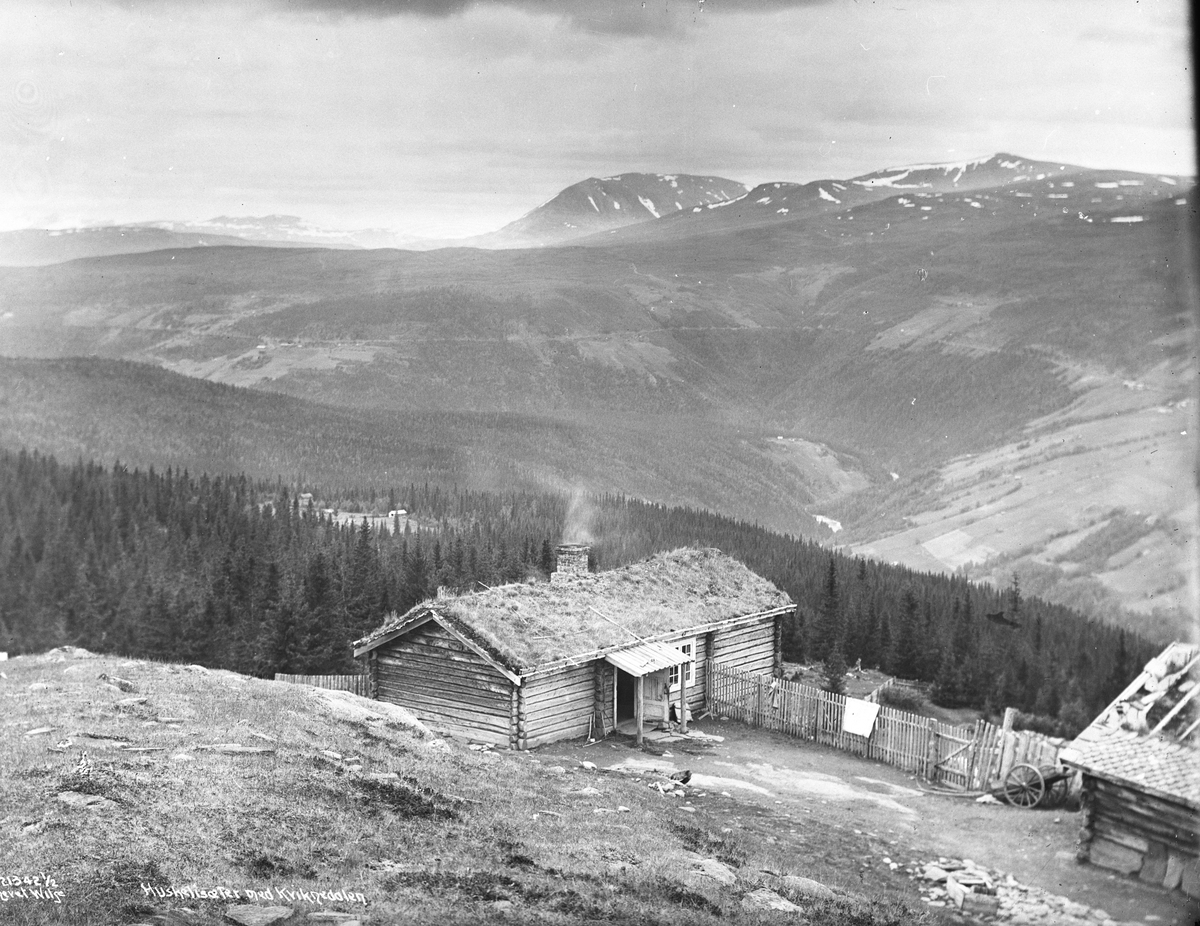 Anders Beer Wilse, Prot: Fefor Høifjeldshotel Huskelisæteren Neg: Huskelisæter med Kviknadalen