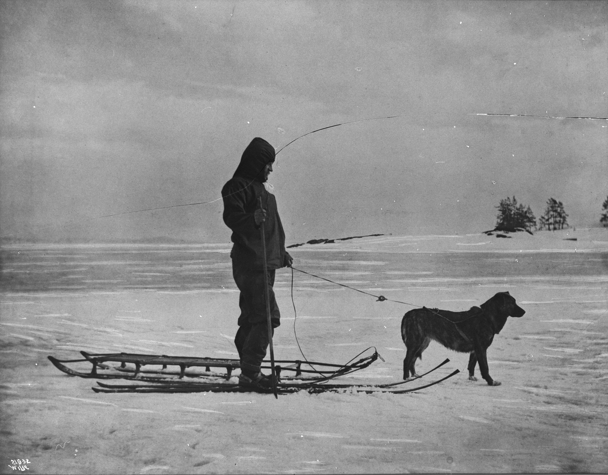 Anders Beer Wilse, Konv: Nansen eksprimenterer ve Lysaker vinteren 1893
