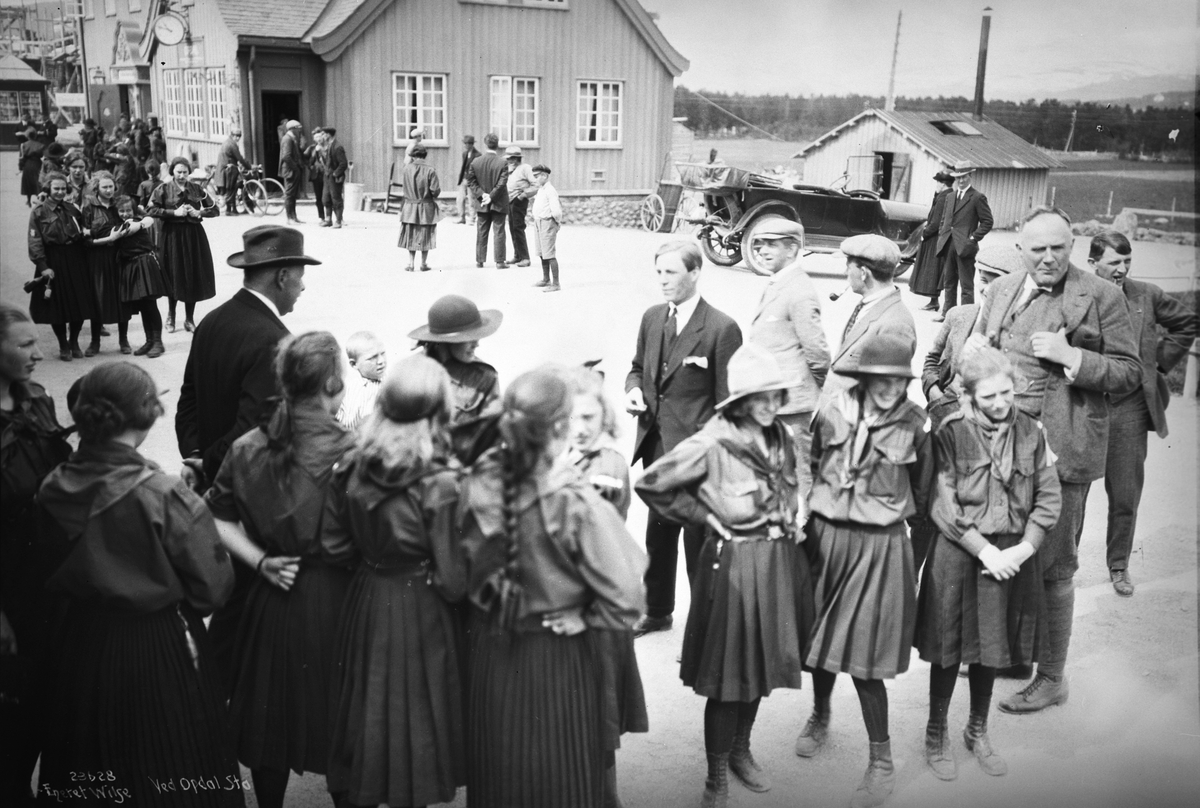 Anders Beer Wilse, Prot: Opdal Stasjon