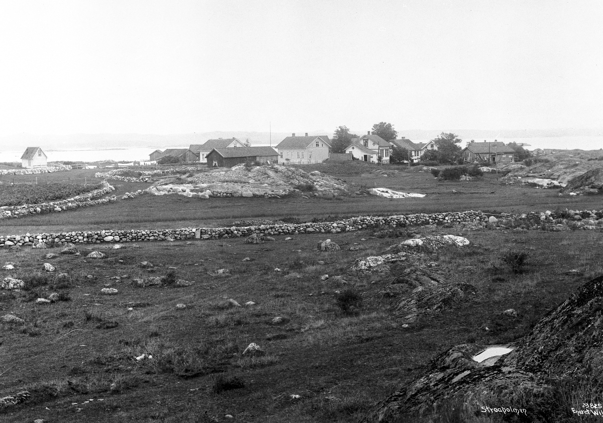 Anders Beer Wilse, Prot: Kragerø Straaholmen Oversigt Aug.
