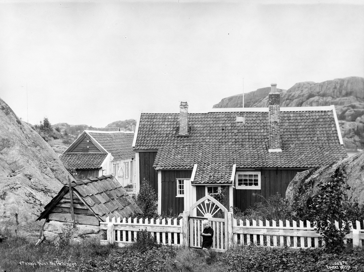 Anders Beer Wilse, Prot: Ny Hellesund - Wm. Krags hjem, bagfacade