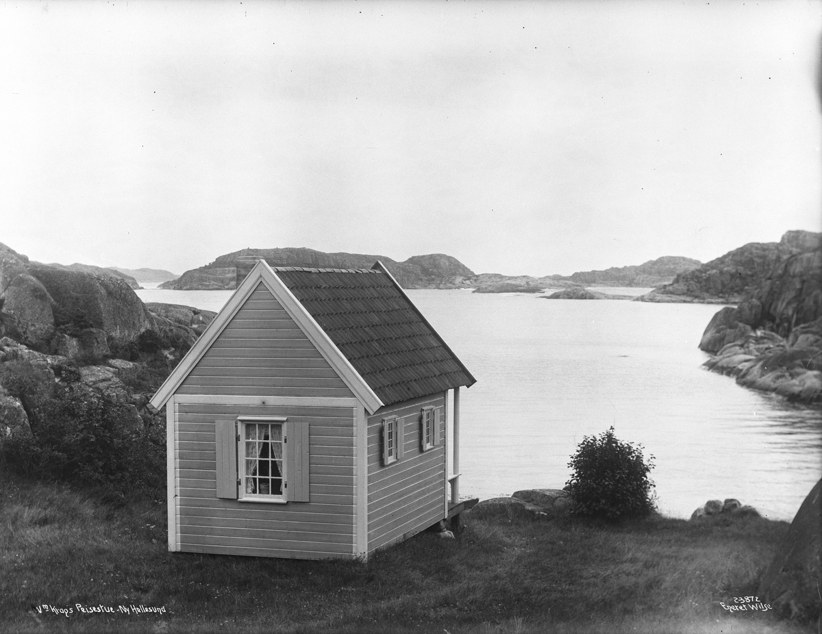 Anders Beer Wilse, Prot: Ny Hellesund Wm Krags hjem Peisestue Aug.