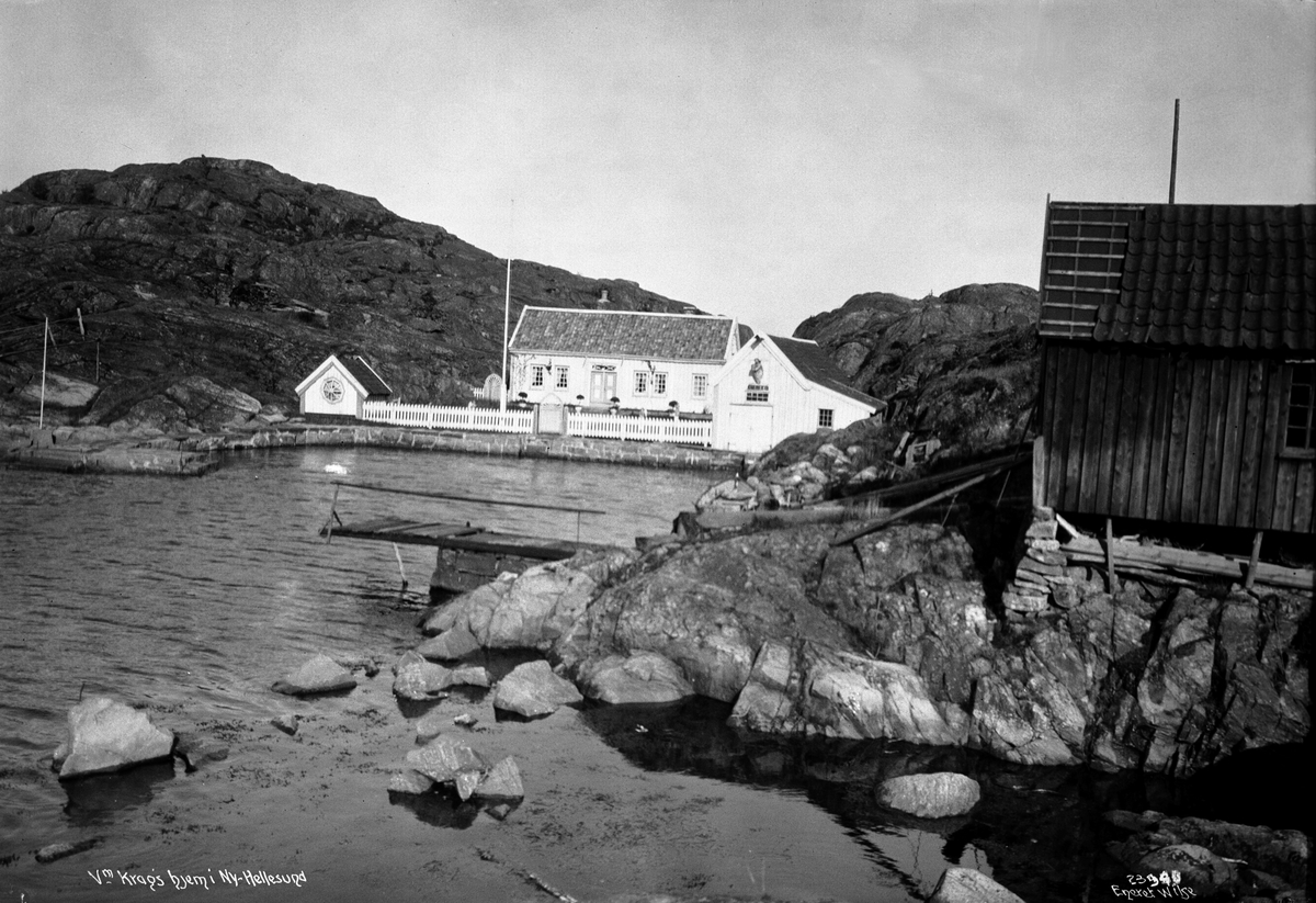 Anders Beer Wilse, Prot: Ny Hellesund - Lodsens hjem Konv: Vm. Krags hjem